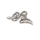 Large metal shark clip hairpin for women