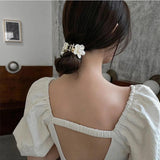 Rhinestone Hair Claw Girl Ponytail Clip Hairpin Advanced Sense Hair accessories