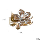 Rhinestone Hair Claw Girl Ponytail Clip Hairpin Advanced Sense Hair accessories