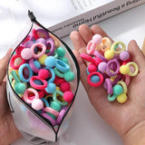 20Pcs/Set Baby Colorful Bow Headband Girl Elastic Hair Accessories