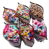 20Pcs/Set Baby Colorful Bow Headband Girl Elastic Hair Accessories