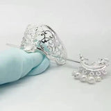 Antique Metal Flowers Hairpin Hanfu Accessories