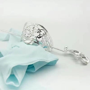 Antique Metal Flowers Hairpin Hanfu Accessories