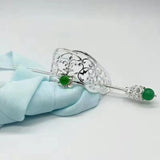 Antique Metal Flowers Hairpin Hanfu Accessories
