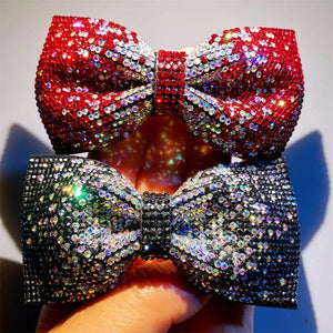 9 Styles Bowknot Hairpins Rhinestones Hairwear Accessories