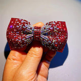9 Styles Bowknot Hairpins Rhinestones Hairwear Accessories