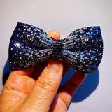 9 Styles Bowknot Hairpins Rhinestones Hairwear Accessories