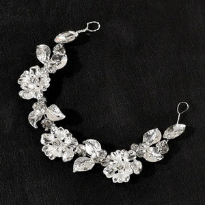 Crystal Flower Headband Bridal Hair Vine Wedding Hair Accessories