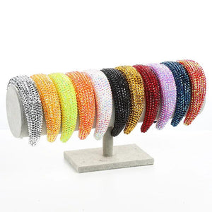 Colorful Rhinestone Hair Pin Headpiece Hair Accessories