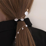 Geometric Snake Hairpin Crystal Headband Hair Clip