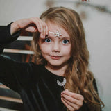 Rhinestone Hair Clips Set for Girls Snowflake Crystal Hairpins Women