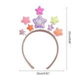 Glitter Star Headband Girl Shinning Hairband