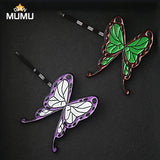 Demon Slayer Kimetsu no Yaiba Hair Pins Shinobu Giyuu Butterfly Hairpin