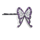 Demon Slayer Kimetsu no Yaiba Hair Pins Shinobu Giyuu Butterfly Hairpin