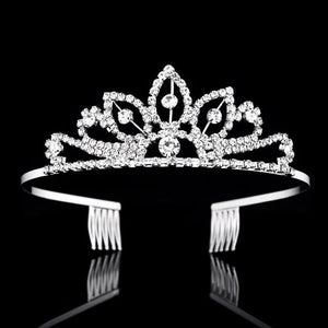 Rhinestone Headband Crown Bridal Wedding Jewelry Headdress