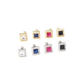 Leosoxs Stainless Steel Zircon Ear Stud Piercing Ear Accessories