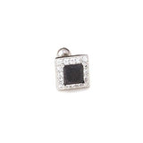 Leosoxs Stainless Steel Zircon Ear Stud Piercing Ear Accessories