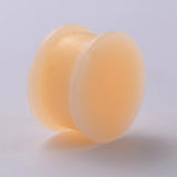 2Pcs Silicone Ear Plugs Tunnels Gauges Ear Stretcher Expander