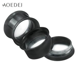 3-25mm Ear Gauges 00g Stainless Steel Tunnels Plugs Piercing Jewelry