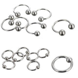 Tongue Piercing Tragus Cartilage Earring Body Jewelry Stainless Steel