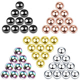 10pcs Stainless Steel Jewelry Spare Accessories DIY Replacement Balls Cones