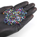 10pcs Stainless Steel Jewelry Spare Accessories DIY Replacement Balls Cones