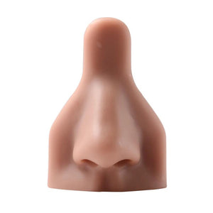 Soft Silicone 3D Nose Model For Piercing Practice Nose Ring Display
