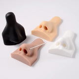 Soft Silicone 3D Nose Model For Piercing Practice Nose Ring Display