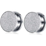 2pcs Stainless Steel Plugs and Tunnels Earring Gauges Piercing Stretcher