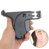 1PCS Double Pistol Plug Stud Earrings Tool Ear Piercing Body Jewelry