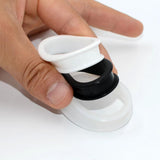 2Pcs Silicone Double Flared Ear Tunnel Plug Flesh Tunnel E