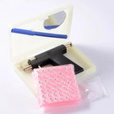Pro Piercing Gun Machine Kit Set 98pcs Ear Studs
