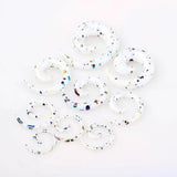 UV Acrylic Spiral Snail Tapers Ear Stretching Kit 1.6mm-10mm