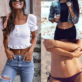 3PCS Butterfly Belly Piercing Jewelry Pack Bulk Stainless Steel Flower Navel Rin