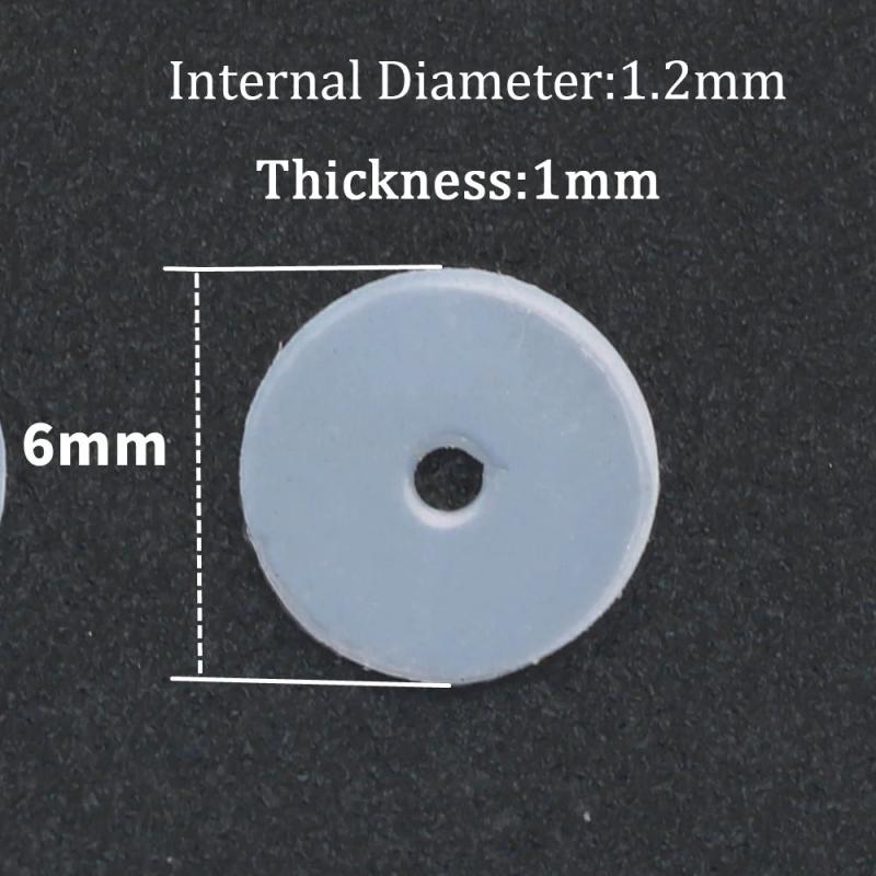 Silicone Discs for Earrings Back, Transparent Anti-Hyperplasia Fixing Ring