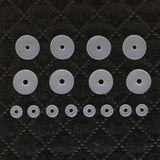 Silicone Discs for Earrings Back, Transparent Anti-Hyperplasia Fixing Ring