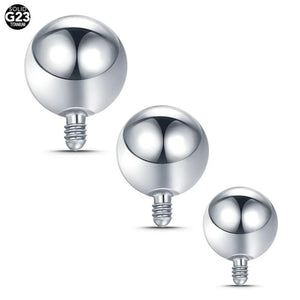 G23 Titanium Replacement Ball For Body Jewelry 14G 16G