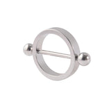 2PCS Nipple Piercing Heart Ear Barbell Shield Flower Rings 14G
