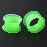 Silicone Ear Tunnel Flesh Flexible Hider Plugs Piercing Mixed Colors