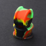 Silicone Ear Tunnel Flesh Flexible Hider Plugs Piercing Mixed Colors