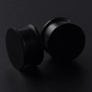 1 Pair 3-50mm Silicone Flared Ear Plugs Flesh Tunnel Ear Gauge