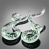 2pcs Glow in the Dark Ear Plugs Tunnels Spiral Taper Earring Gauges