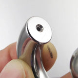 Stainless Steel BCR Circular Barbells Horseshoe Nose Ring CBR Flesh Tunnel