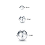 100Pcs Steel Replacement Ball Nose Septum Ring Captive Bead Ring BCR
