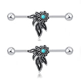 38mm Industrial Piercing Ear Cartilage Stud Earring Barbell Straight