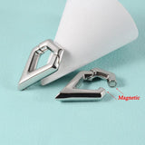 Stainless Steel Magnetic Circle Hinge Ear Weight Gauges