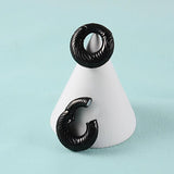 Stainless Steel Magnetic Circle Hinge Ear Weight Gauges