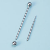 Surgical Steel Body Piercing Kit with Taper and Thread Pin