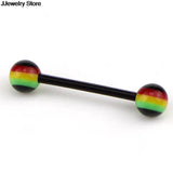 20pcs Flexible UV Silicone Tongue Nipple Stud Bar Ring Barbell Piercing
