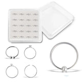 20G Nose Ring Hoop 20PCS Nose Rings Studs Piercings Hoop Jewelry Nose Ear